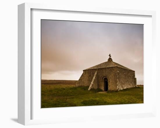 England, Dorset, St Aldhelm's Chapelhe Parish of Worth Matravers-Katie Garrod-Framed Photographic Print