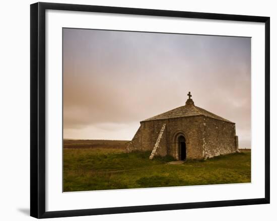 England, Dorset, St Aldhelm's Chapelhe Parish of Worth Matravers-Katie Garrod-Framed Photographic Print