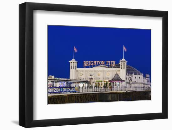England, East Sussex, Brighton, Brighton Pier-Steve Vidler-Framed Photographic Print