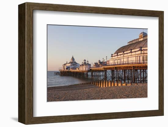 England, East Sussex, Eastbourne, Eastbourne Pier-Steve Vidler-Framed Photographic Print