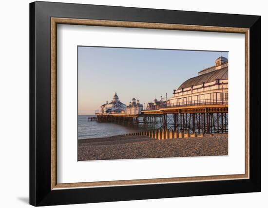 England, East Sussex, Eastbourne, Eastbourne Pier-Steve Vidler-Framed Photographic Print