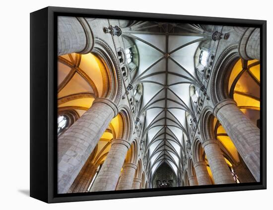 England, Gloucestershire, Gloucester, Gloucester Cathedral-Steve Vidler-Framed Premier Image Canvas