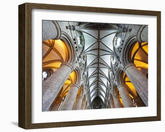 England, Gloucestershire, Gloucester, Gloucester Cathedral-Steve Vidler-Framed Photographic Print