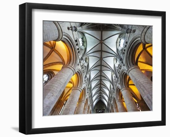 England, Gloucestershire, Gloucester, Gloucester Cathedral-Steve Vidler-Framed Photographic Print