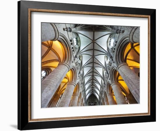 England, Gloucestershire, Gloucester, Gloucester Cathedral-Steve Vidler-Framed Photographic Print