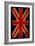 England Grunge Flag. an England Grunge Flag for A Background of A Poster.-emeget-Framed Art Print