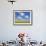 England, Hampshire, Rape Fields and Clouds-Steve Vidler-Framed Photographic Print displayed on a wall