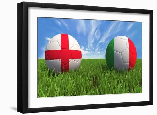 England-Italy-mhristov-Framed Premium Giclee Print