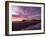 England, Lancashire, Blackpool, Central Pier Sunset-Mark Sykes-Framed Photographic Print