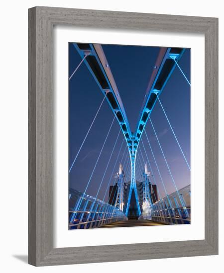 England, Lancashire, Manchester, Salford Quays-Mark Sykes-Framed Photographic Print