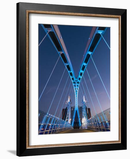 England, Lancashire, Manchester, Salford Quays-Mark Sykes-Framed Photographic Print