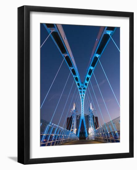 England, Lancashire, Manchester, Salford Quays-Mark Sykes-Framed Photographic Print