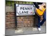 England, Liverpool, Penny Lane, Immortalized by Paul Mccartney-Carlos Sanchez Pereyra-Mounted Photographic Print