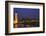 England, London. Big Ben and Westminster Bridge over River Thames.-Jaynes Gallery-Framed Photographic Print