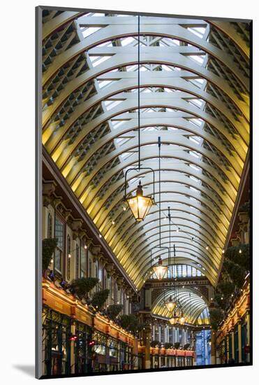 England, London, City, Leadenhall Market, Interior-Walter Bibikow-Mounted Photographic Print