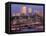 England, London, Docklands, Canary Wharf Skyline-Steve Vidler-Framed Premier Image Canvas