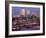 England, London, Docklands, Canary Wharf Skyline-Steve Vidler-Framed Photographic Print