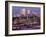 England, London, Docklands, Canary Wharf Skyline-Steve Vidler-Framed Photographic Print