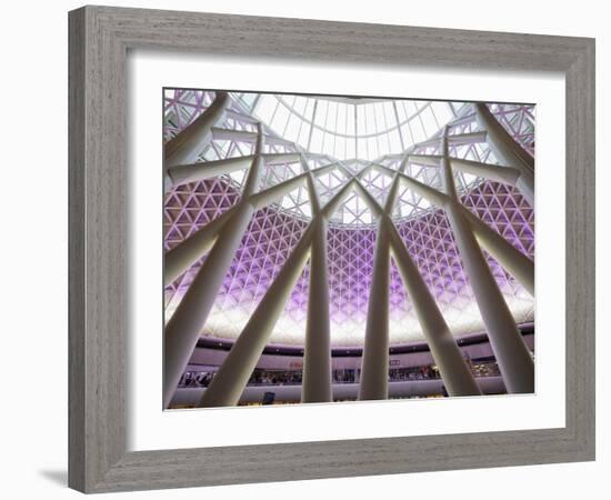 England, London, Kings Cross Train Station-Steve Vidler-Framed Photographic Print