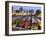 England, London, Little Venice, Canal Boats-Steve Vidler-Framed Photographic Print