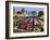 England, London, Little Venice, Canal Boats-Steve Vidler-Framed Photographic Print