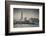 England, London, Shard Building from Millennium Bridge, Dusk-Walter Bibikow-Framed Photographic Print