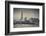 England, London, Shard Building from Millennium Bridge, Dusk-Walter Bibikow-Framed Photographic Print