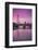 England, London, Southbank, the London Eye, Sunrise-Walter Bibikow-Framed Photographic Print