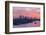 England, London, Sunrise Over Docklands and Canary Wharf-Steve Vidler-Framed Photographic Print