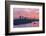 England, London, Sunrise Over Docklands and Canary Wharf-Steve Vidler-Framed Photographic Print