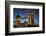 England, London, Tower Bridge, Dusk-Walter Bibikow-Framed Photographic Print