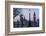 England, London, Victoria Embankment, Houses of Parliament and Big Ben-Walter Bibikow-Framed Photographic Print