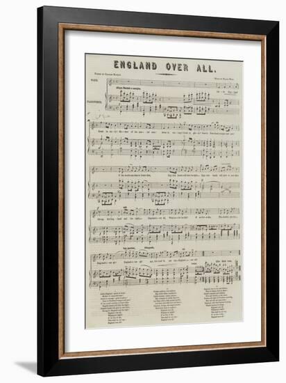 England over All-null-Framed Giclee Print