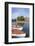 England, Oxfordshire, Henley-on-Thames, Leisure Boats and Town Skyline-Steve Vidler-Framed Photographic Print