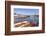 England, Oxfordshire, Henley-on-Thames, Leisure Boats and Town Skyline-Steve Vidler-Framed Photographic Print