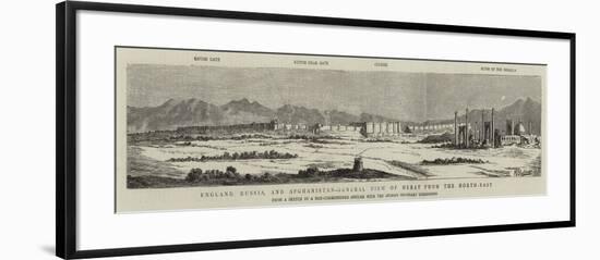 England, Russia, and Afghanistan, General View of Heart from the North-East-null-Framed Giclee Print