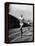 England's Dr. Roger Bannister Beating Australia's Mile Record Holder John Landy-Ralph Morse-Framed Premier Image Canvas