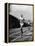 England's Dr. Roger Bannister Beating Australia's Mile Record Holder John Landy-Ralph Morse-Framed Premier Image Canvas