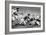 England Scoring a Try Against Scotland, Twickenham, London, 1926-1927-null-Framed Giclee Print