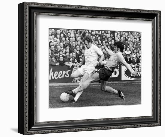 England: Soccer Match, 1972-null-Framed Giclee Print