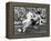 England: Soccer Match, 1972-null-Framed Premier Image Canvas