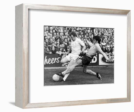 England: Soccer Match, 1972-null-Framed Premium Giclee Print