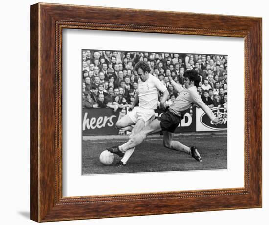 England: Soccer Match, 1972-null-Framed Premium Giclee Print