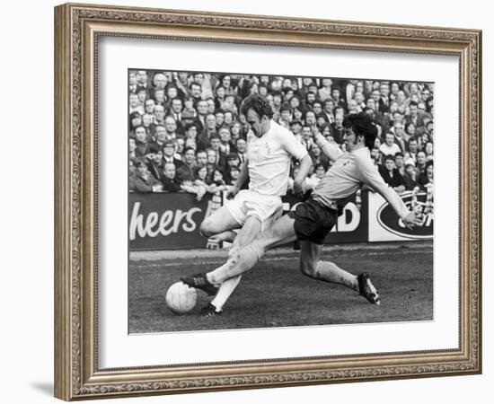 England: Soccer Match, 1972-null-Framed Giclee Print