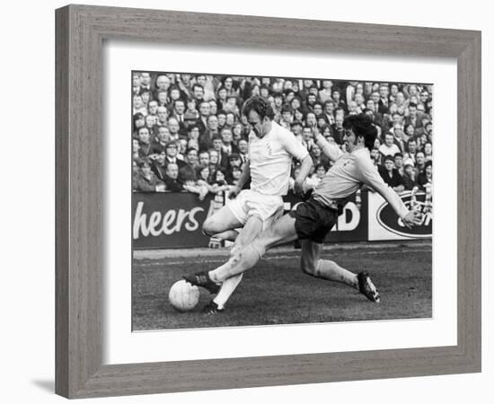 England: Soccer Match, 1972-null-Framed Giclee Print