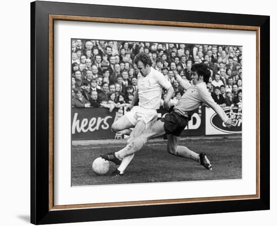 England: Soccer Match, 1972-null-Framed Giclee Print