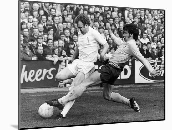 England: Soccer Match, 1972-null-Mounted Giclee Print