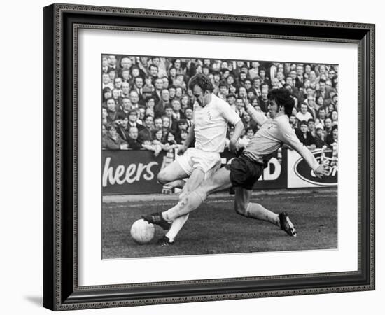 England: Soccer Match, 1972-null-Framed Giclee Print