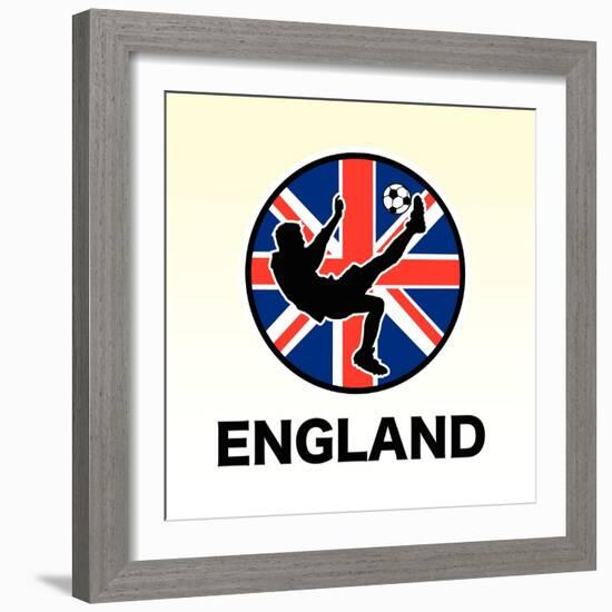 England Soccer-null-Framed Giclee Print