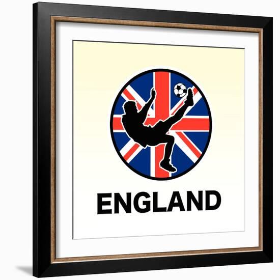 England Soccer-null-Framed Giclee Print